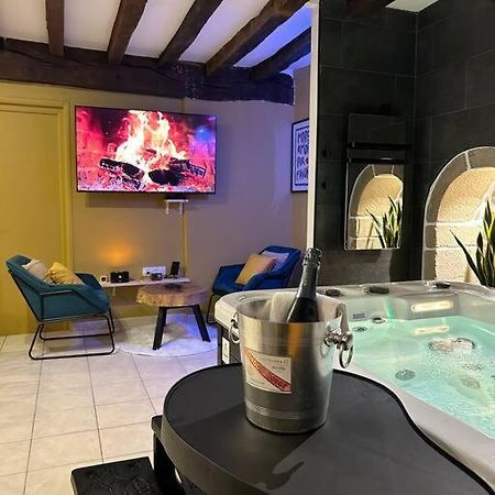 L'Etreinte, Gite De Charme Avec Jacuzzi Interieur Et Sauna Guemene-sur-Scorff Luaran gambar