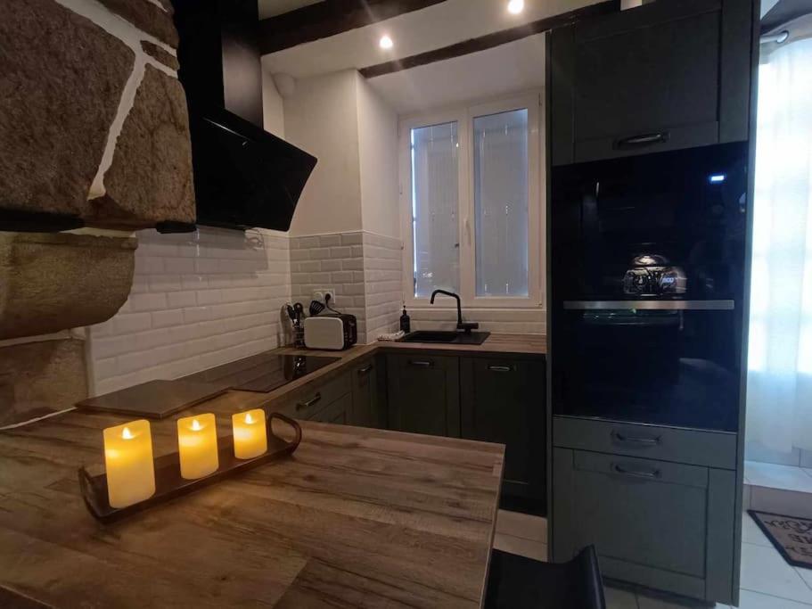 L'Etreinte, Gite De Charme Avec Jacuzzi Interieur Et Sauna Guemene-sur-Scorff Luaran gambar